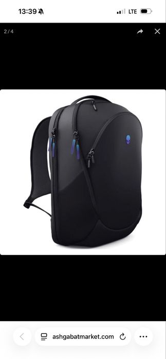 Рюкзак Dell ALIENWARE 18″ BLACK (AW7825P)
