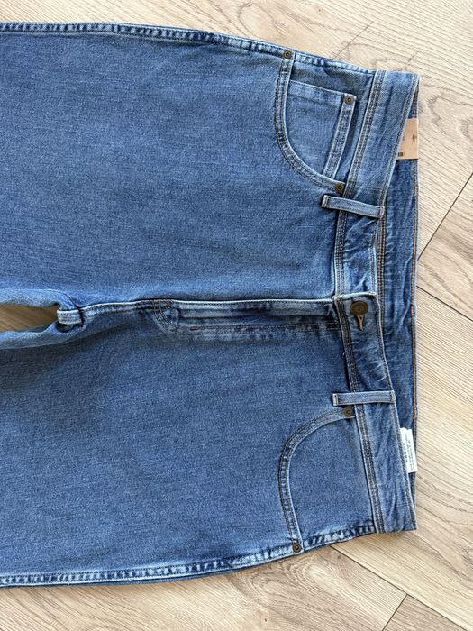 Blugi WRANGLER Reg Fit Albastru Barbati | Marime 38 x 34 (Talie 96 cm)