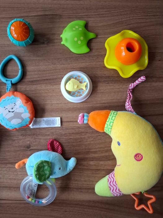 Лот бебешки играчки, 0 месеца+