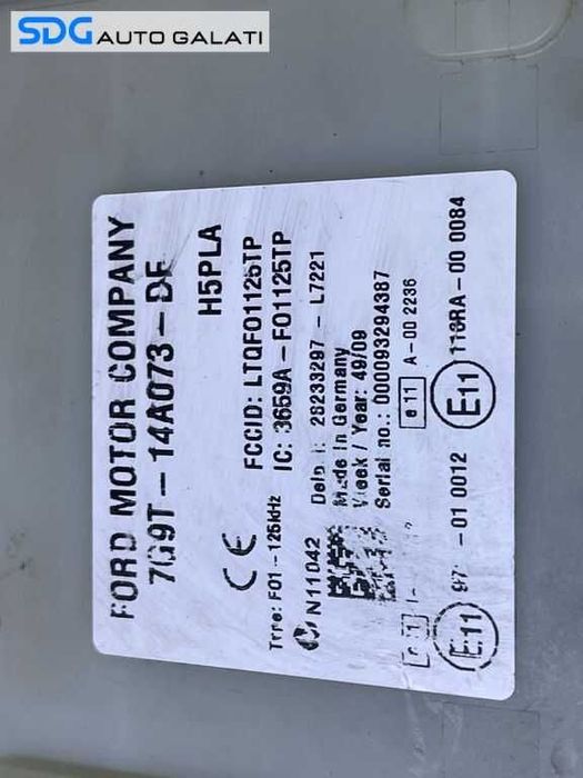 Panou Tablou Sigurante Relee Ford Galaxy 2 2006 - 2015 Cod 7G9T-14A073-DF