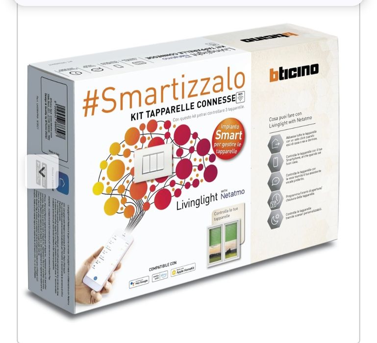 Kit  Smart Bticina SN 3602  pentru rulouri inteligente 3  ! Nou