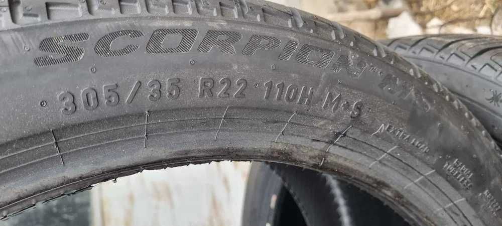 MOE 285/40R22 ELECT PIRELLI SCORPION MS avem si mai late 305/35R22 110H M+S RUN FLAT DOT 2024/2025 vara all season audi q7 q8 tesla urus
