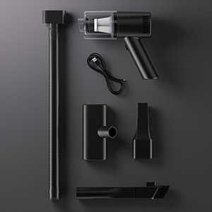 Мощна ръчка акумулаторна прахосмукачка с комплект накрайници  WHJC