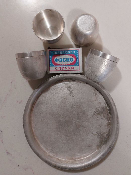 Стопки мельхиоровые. Рюмки мельхиор