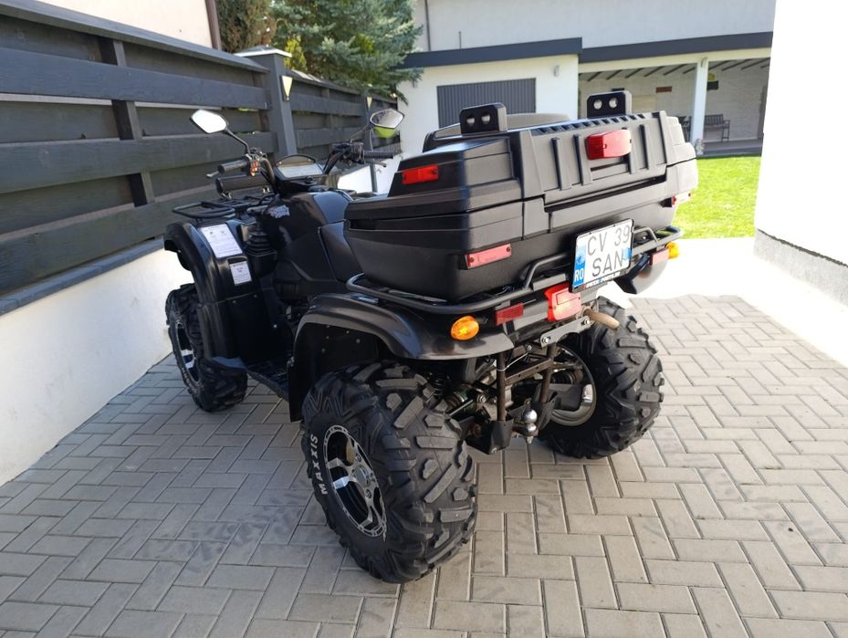 Cf motto 500 A varianta lunga 2 pers înmatriculat numere negre