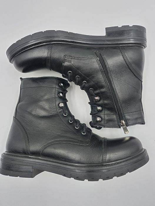 Мъжки зимни боти от естествена кожа