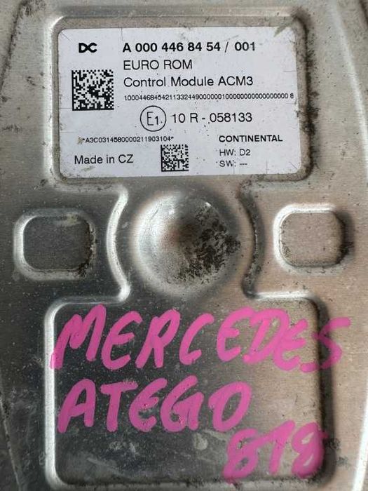 Calculator adblue MERCEDES BENZ ATEGO 5.2 EURO 6 cod piesa A0004468454/001