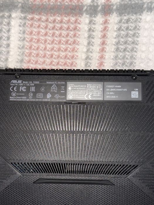 Asus tuf gaming fx505d