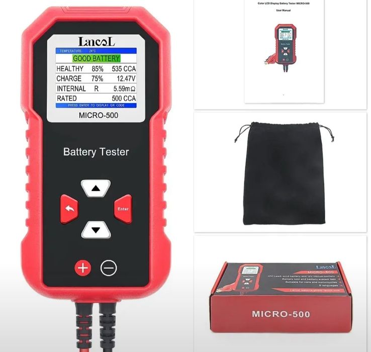 Тестер аккумулятора Lancol
