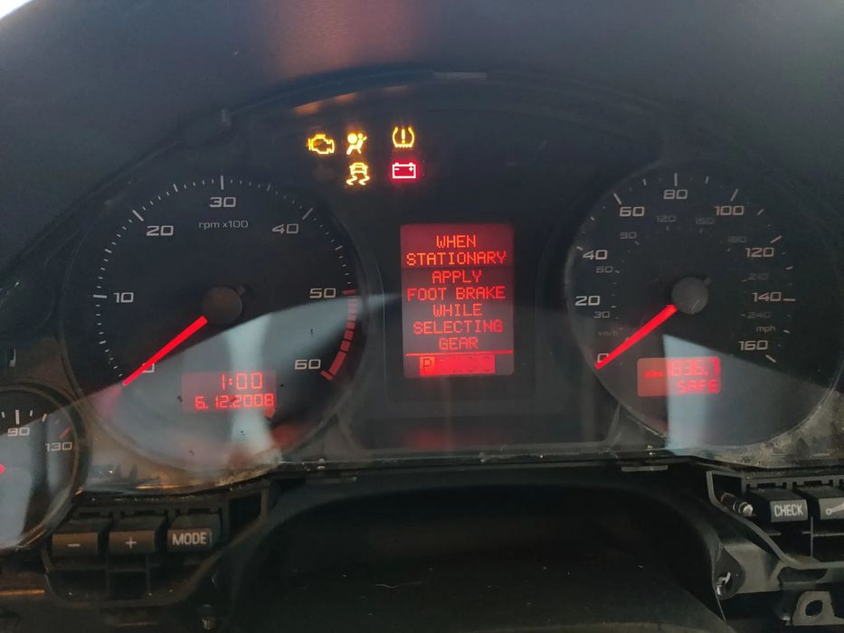 Display / Afisaj Ceasuri bord color sau rosu Seat Exeo 2008-2013 Audi A4 B7