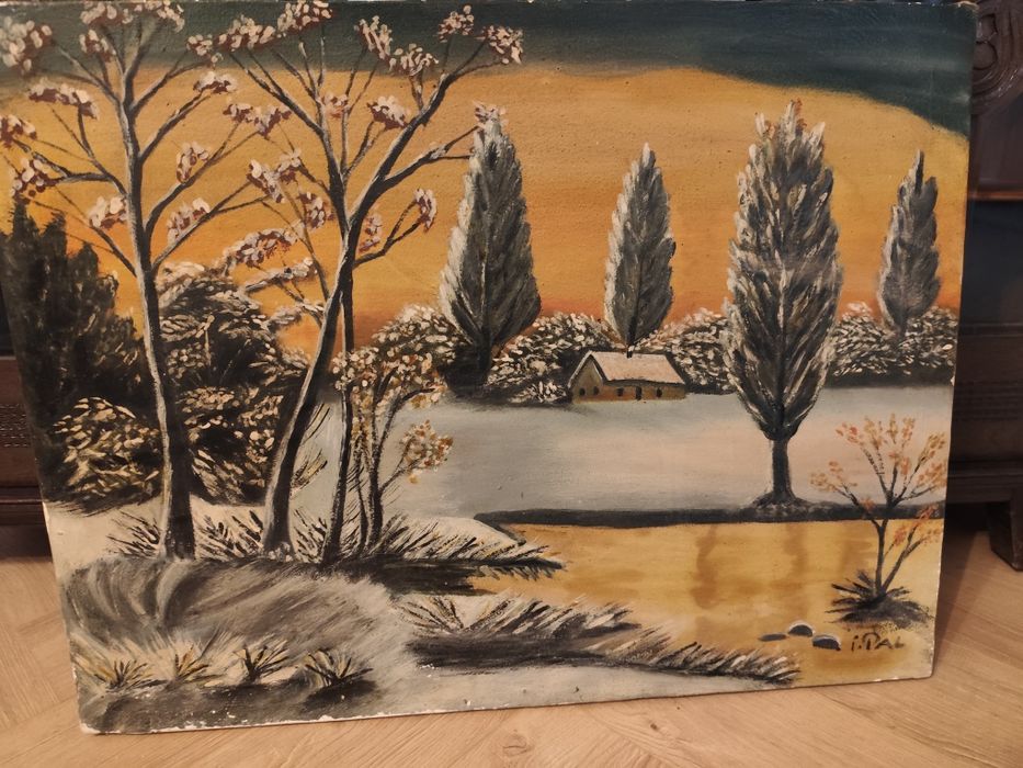 Tablouri , pictura in ulei pe panza, semnate