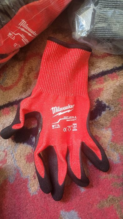 milwaukee перчатки cut level 3 размер L