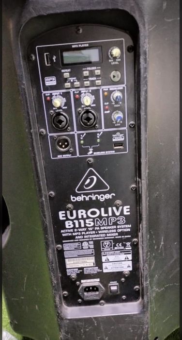 Колонка монитор Behringer