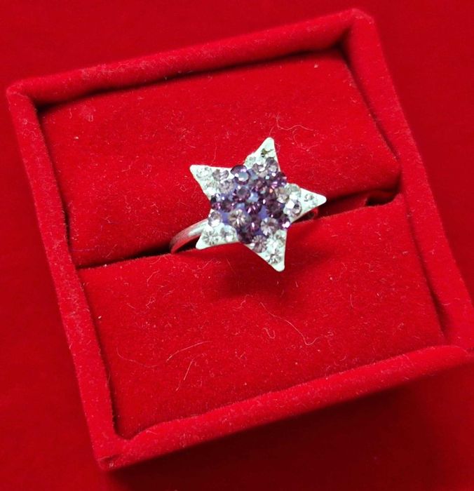 AG195,inel argint 925,nou/marcat, zirconii degrade, reducere 20%