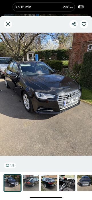 Bara fata audi a4 b9