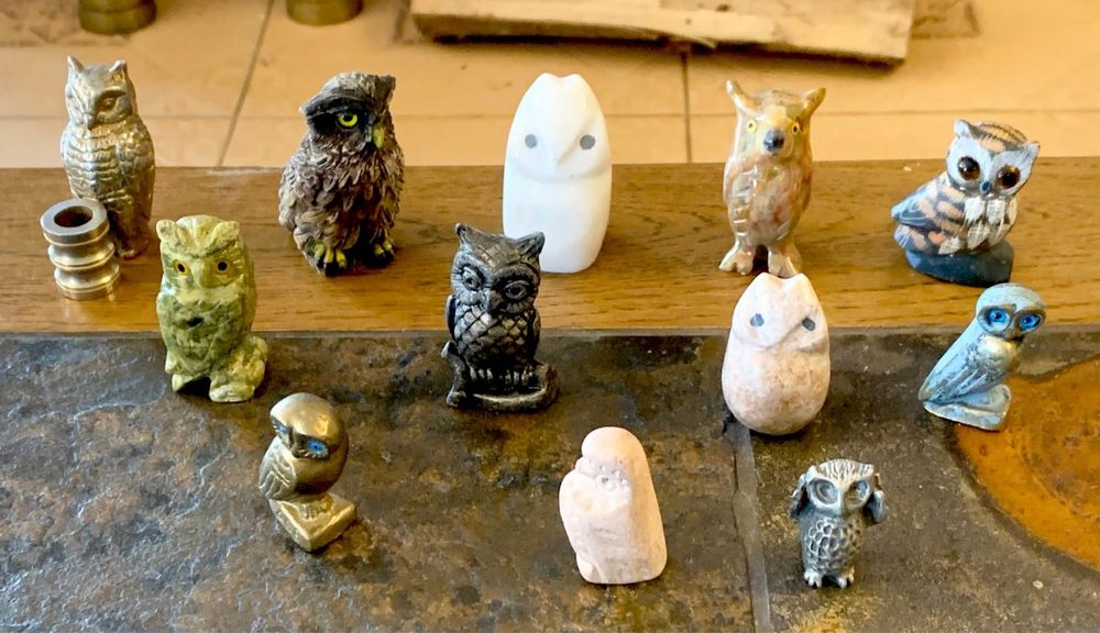 Colectie de bufnite 70 bucati