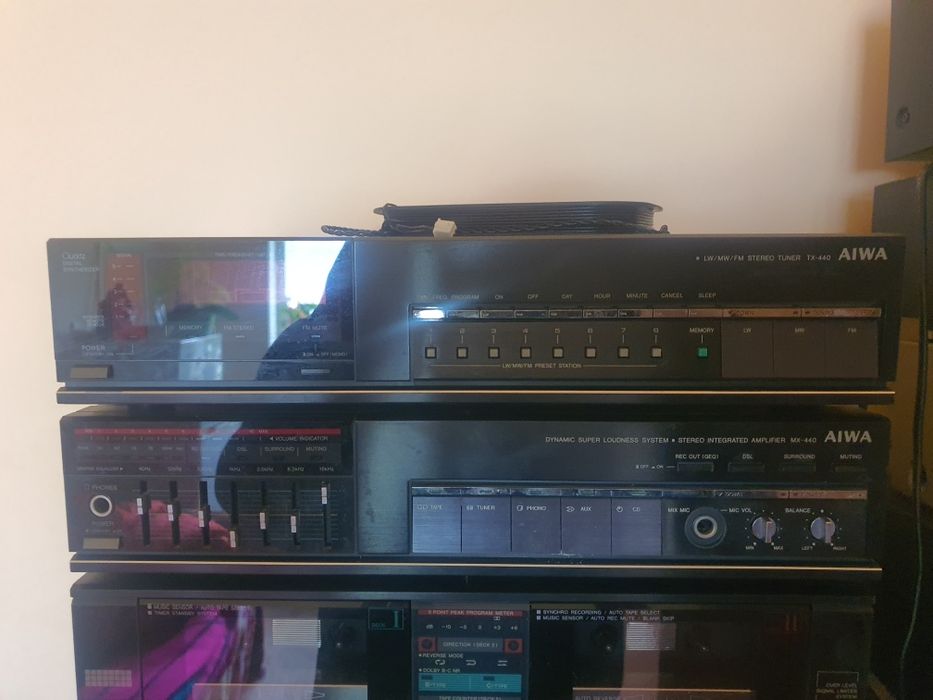 se vinde linie aiwa fx w 440 de colecție