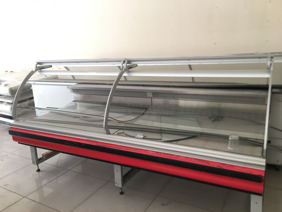 Turetskiy sifatli Vitrinniy holodilnik dlya market 6,25 meter