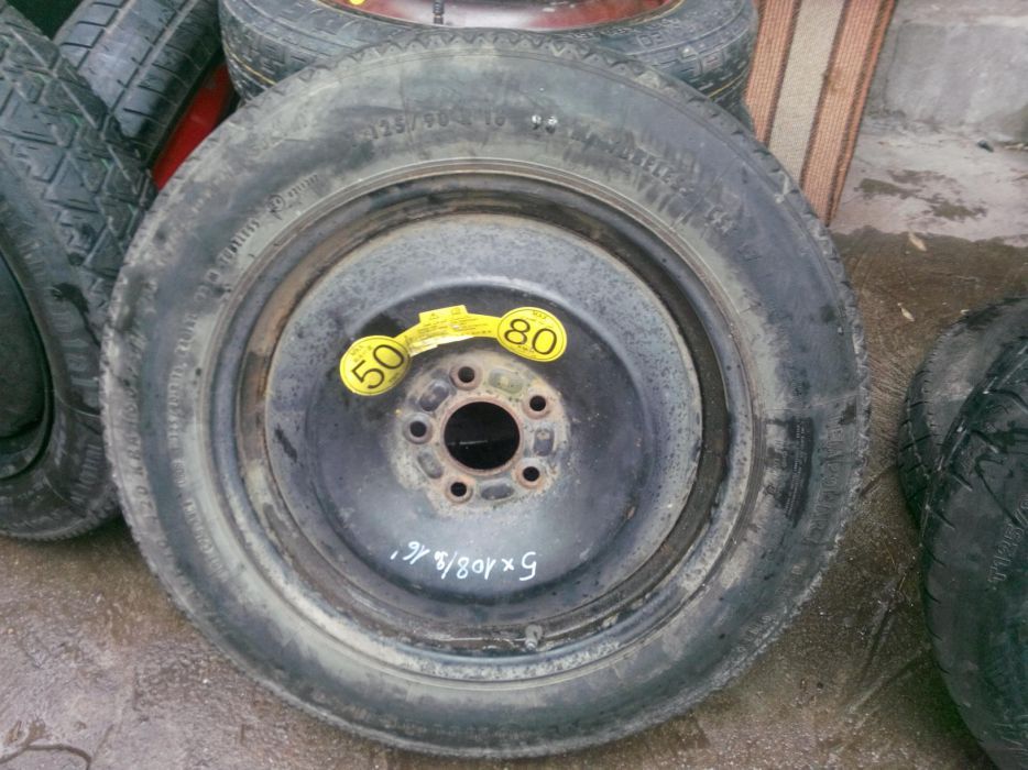 Roata rezerva slim Volvo,V50,S40,S80,5x108 pe 16, 5 prezoane