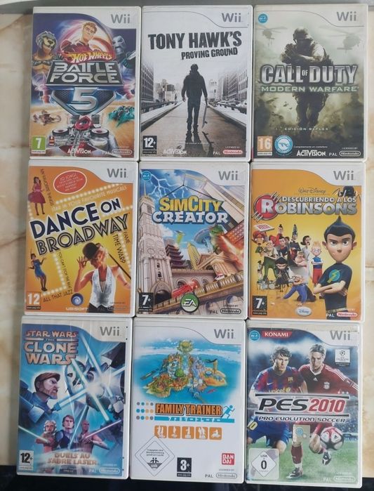 [Wii] Vând 57 jocuri originale pentru Nintendo Wii //poze reale