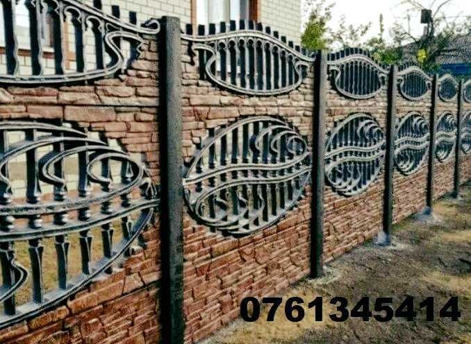 gard beton armat. pavele.