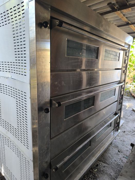 Трехъярусная газовая печь