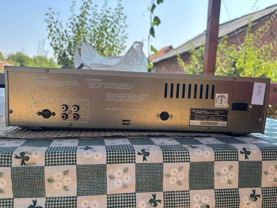 Касетъчен дек Kenwood KX-7X