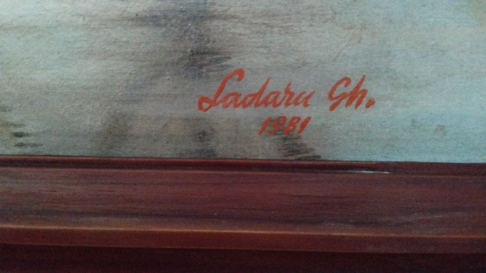 Tablou ladaru Ghe , an , 1981