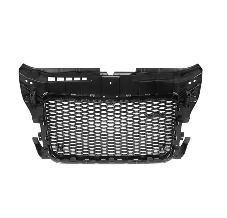 Grila Centrala Fagure Fara Sigla Logo Sport RS3 A3 8P Facelift FL 2008-2012 Negru Lucios Nou