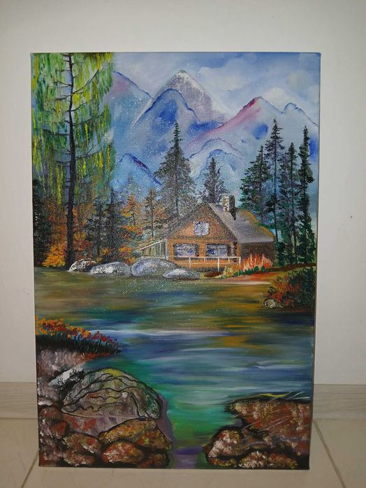 Vând o creație nouă. Pictură în ulei.