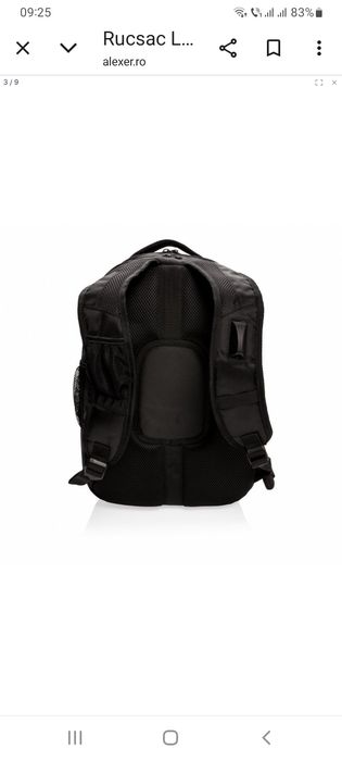 Suisse Peak EVE08-P742 Rucsac/Geantă Laptop negru