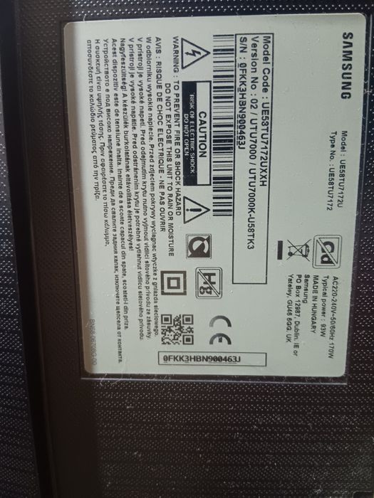 Vând tv pt piese sau reparat