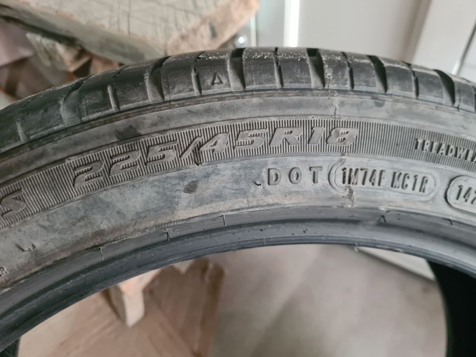 Летний шины в комплекте
