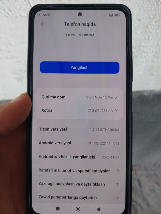 Redmi not 12 pro 8+8 256gb