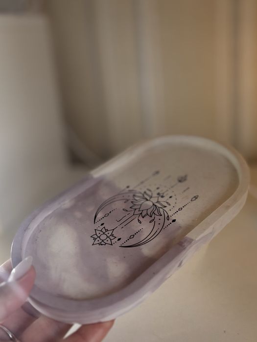 Набор с эхеверией из гипса