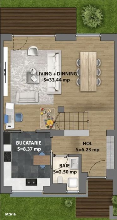 Vilă premium 4 camere + grădină privată + 2 parcări - Popesti-Leordeni
