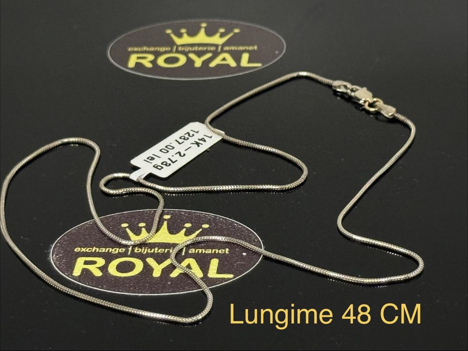 Bijuteria ROYAL : Lant AUR 14K / 2.73 GR
