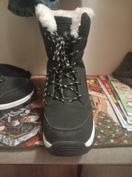 Зимни боти с пух