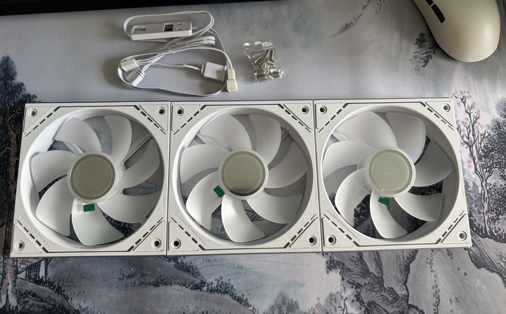 Pachet 3 ventiloare Thermalright TL-M12QRW-S X3