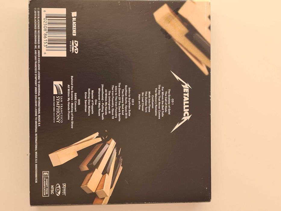 Албум на Металика със симфоничен оркестър с 3 диска от 2019 г