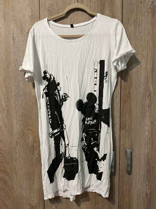 Рокля/туника/дълга тениска: Пънк/рок Mickey Mouse и Goofy