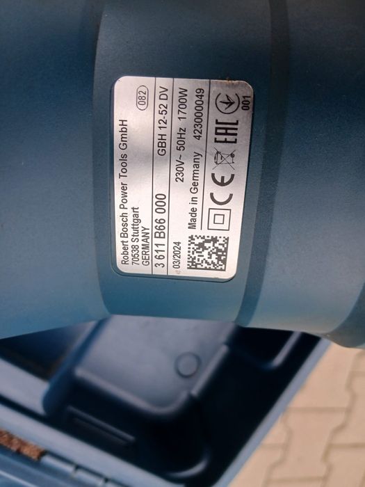 Rotopercutor Bosch GBH 12 52 DV din 2024
Rotopercutor Bosch GBH 12 52