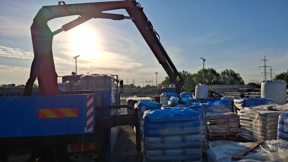 Transport Marfă cu Macara NON STOP București Ilfov | Camion 7.5T
