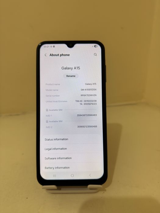 Samsung a15 (6/128 GB) zor holatda srochna sotiladi