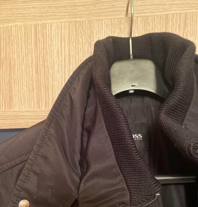 Мъжко яке Сако Hugo Boss Без качулка Официално Черно, М