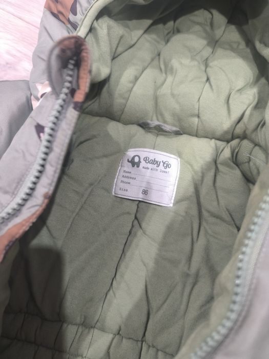 Продам зимний комбинезон+шапка шлем