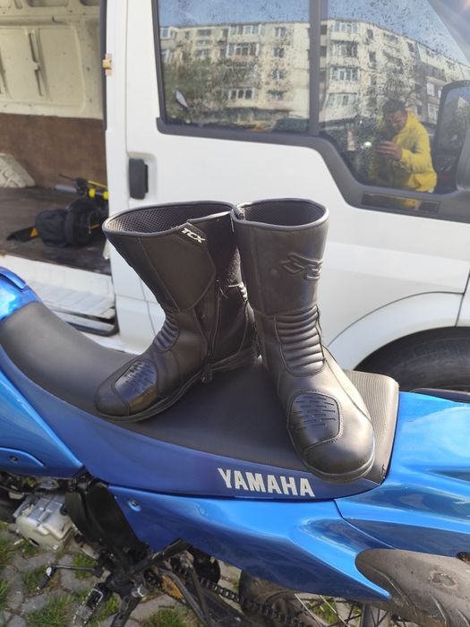 Ghete Moto/ATV din piele Nr 42