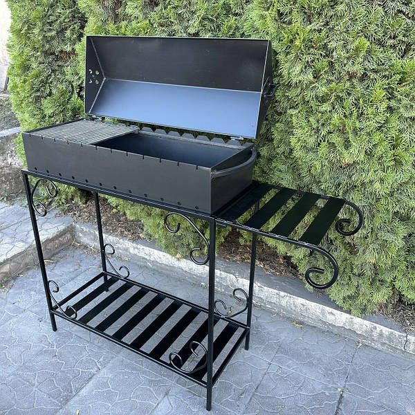 Мангал барбекю для рыбы шашлыка BBQ шашлычница ковка