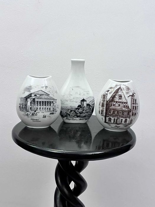 Set trei piese KSISER w germania marcate vechi bielouri bibelou