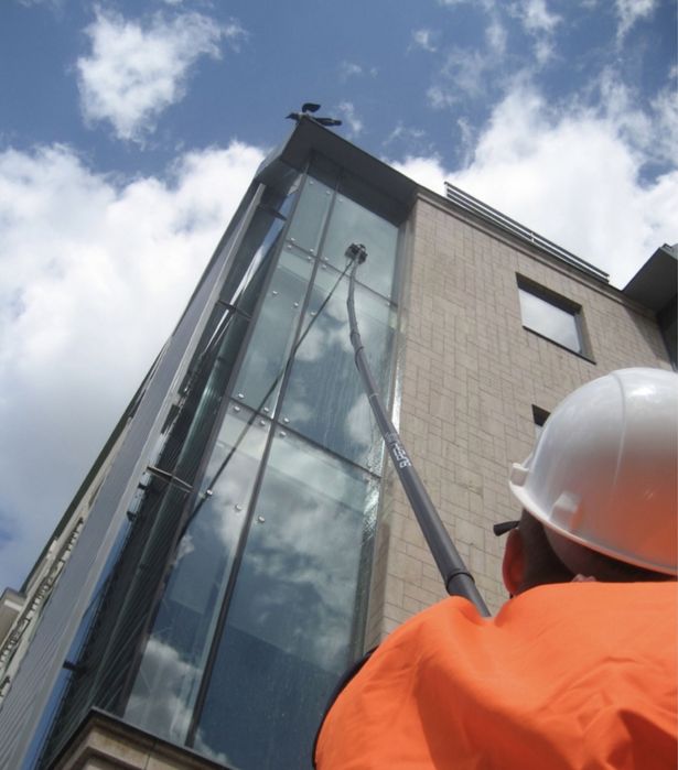 Мойка окон и фасада